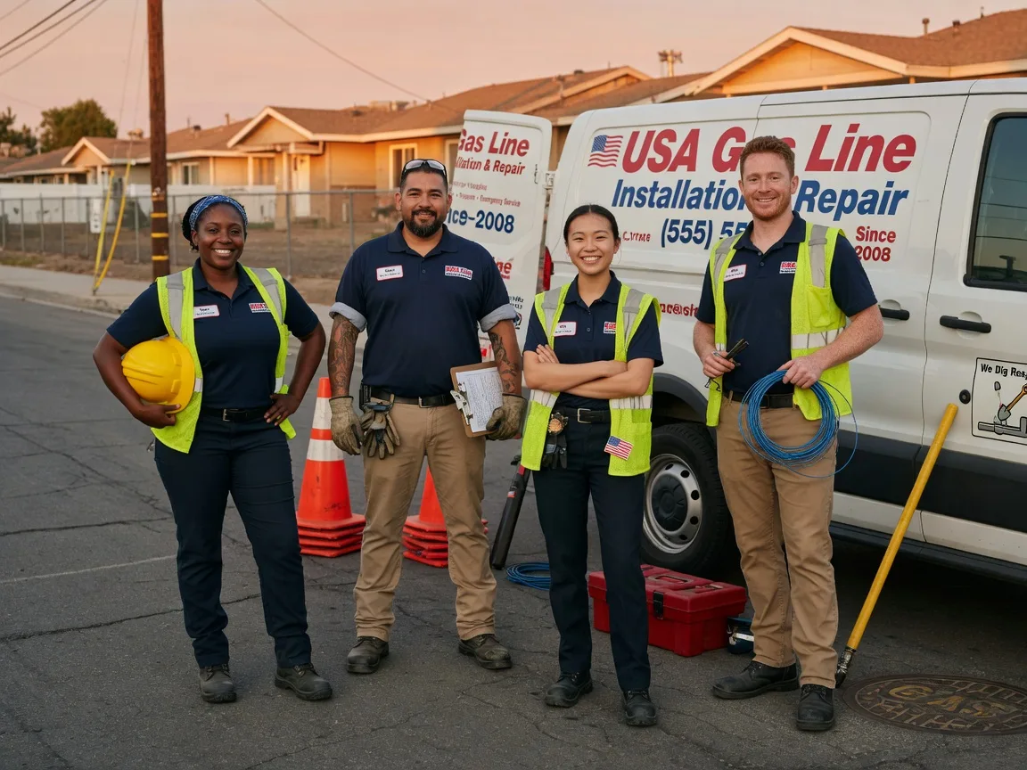 Gas Line Installation company in Mebane, NC